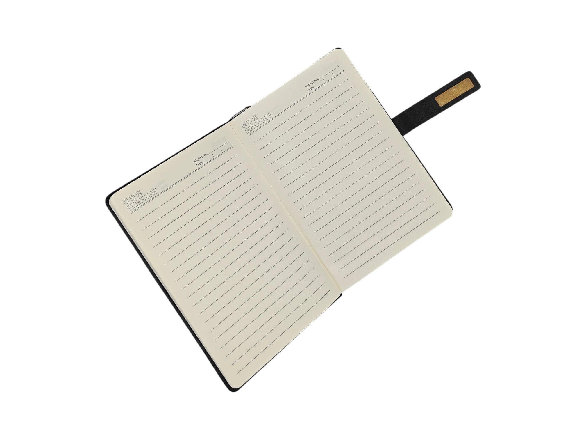 Black Leather Hardcover 3