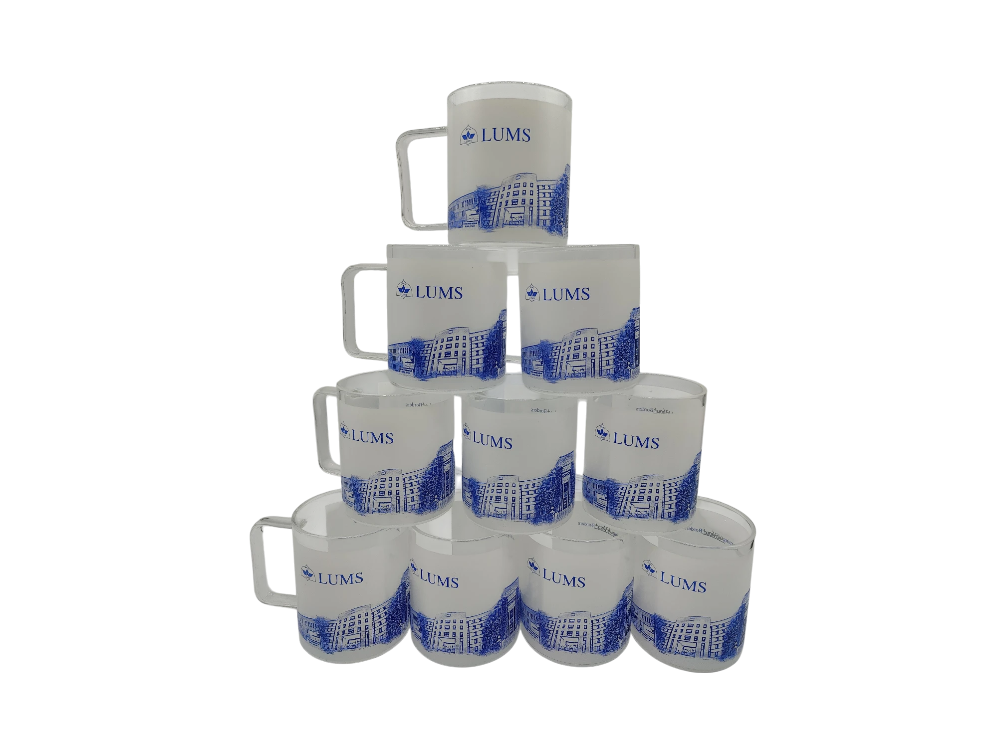 ClearVision Frosted Glass Mug 2