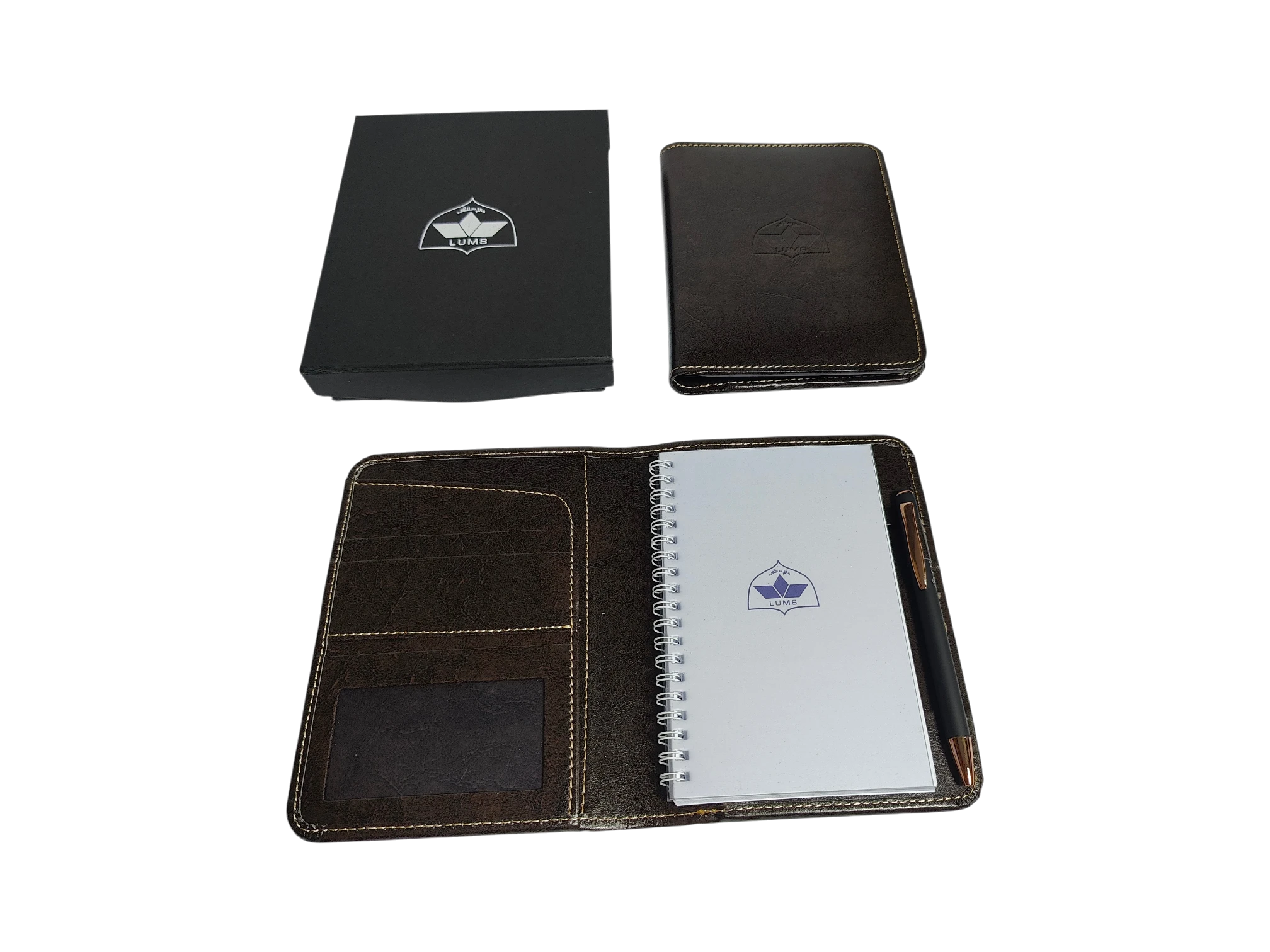 Leather Notebook With Pen 2
