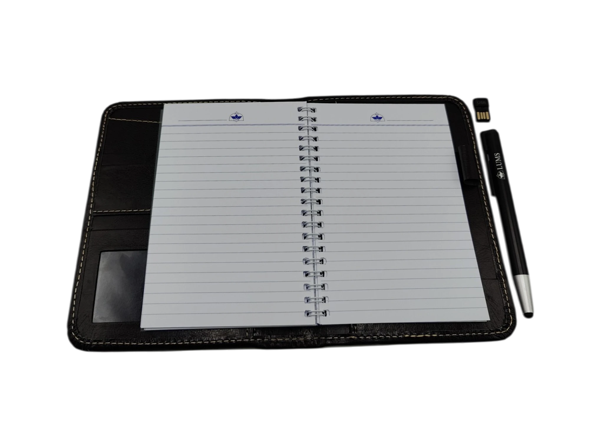 Leather Notebook With Pen 3