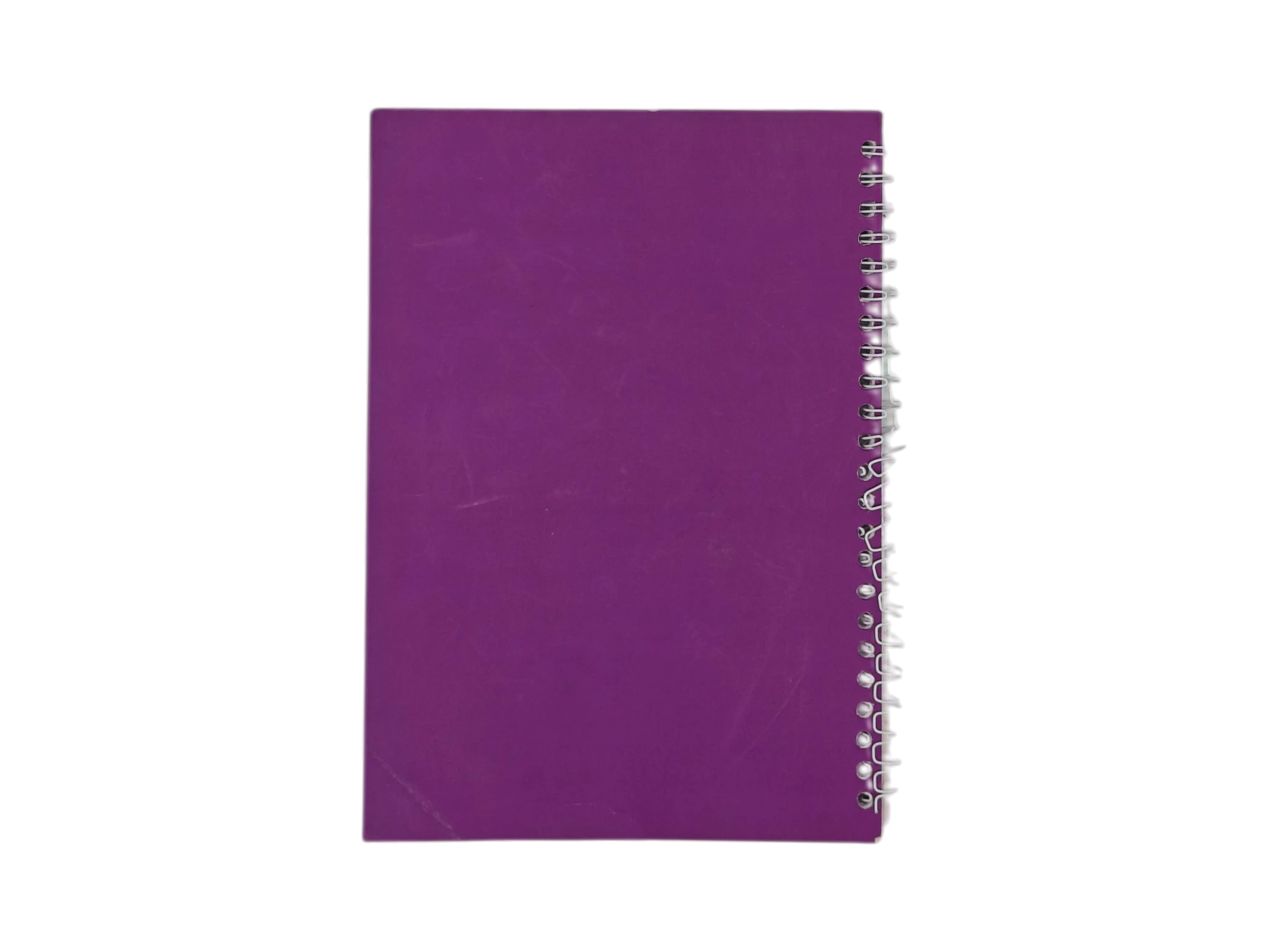 Purple Spiral Notebook 2