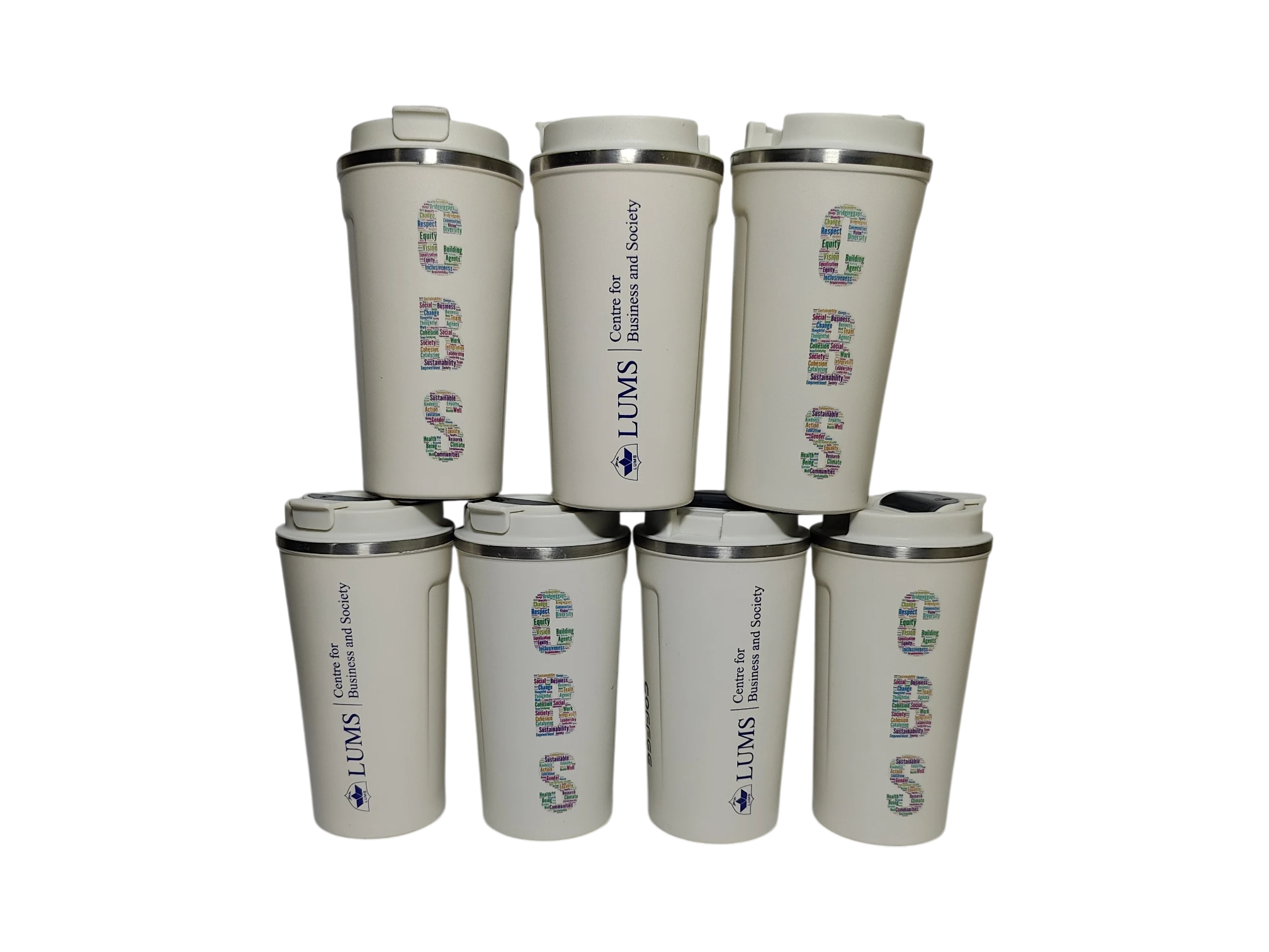 VisionCraft White Travel Mug 2